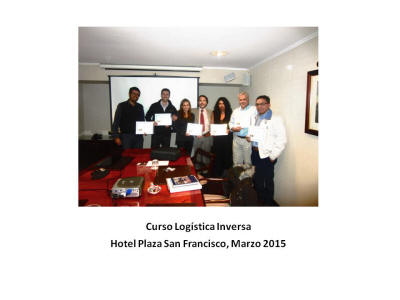 Curso Logística Inversa, Hotel Plaza San Francisco - Jaime Salom